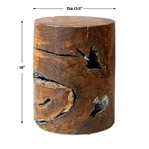 Rafe Accent Stool - compact and stylish design | Image 7 | InSTYLE Home & Rugs