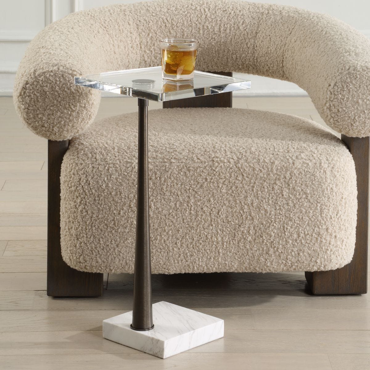 Pelton Drink Table - functional design with style | Image 1 | InSTYLE Home & Rugs