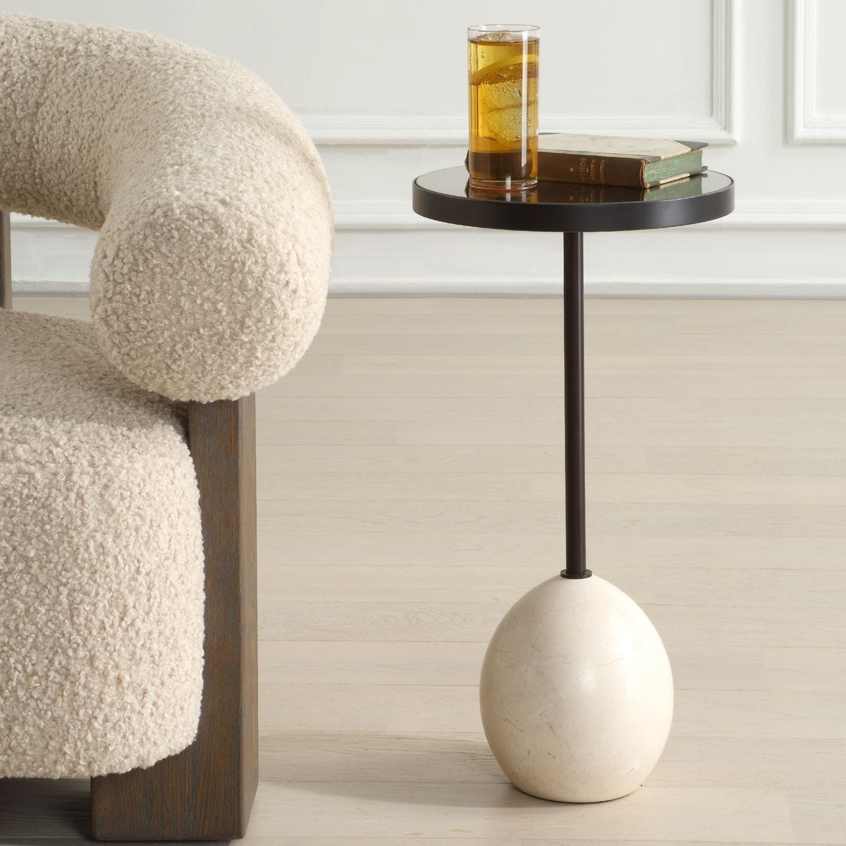 Odesa Accent Table - chic accent table for contemporary home interiors | Image 1 | InSTYLE Home & Rugs