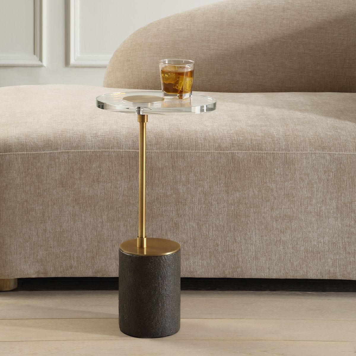 Kaufman Accent Table - chic accent table for contemporary home interiors | Image 1 | InSTYLE Home & Rugs