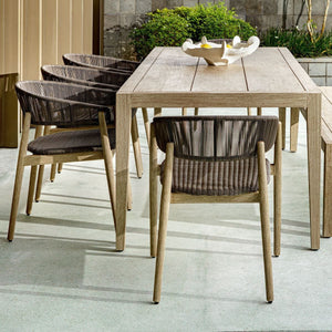Dermott Outdoor Dining Chair, 2 Per Box, Priced Each - comfortable dining experience | Image 3 | InSTYLE Home & Rugs