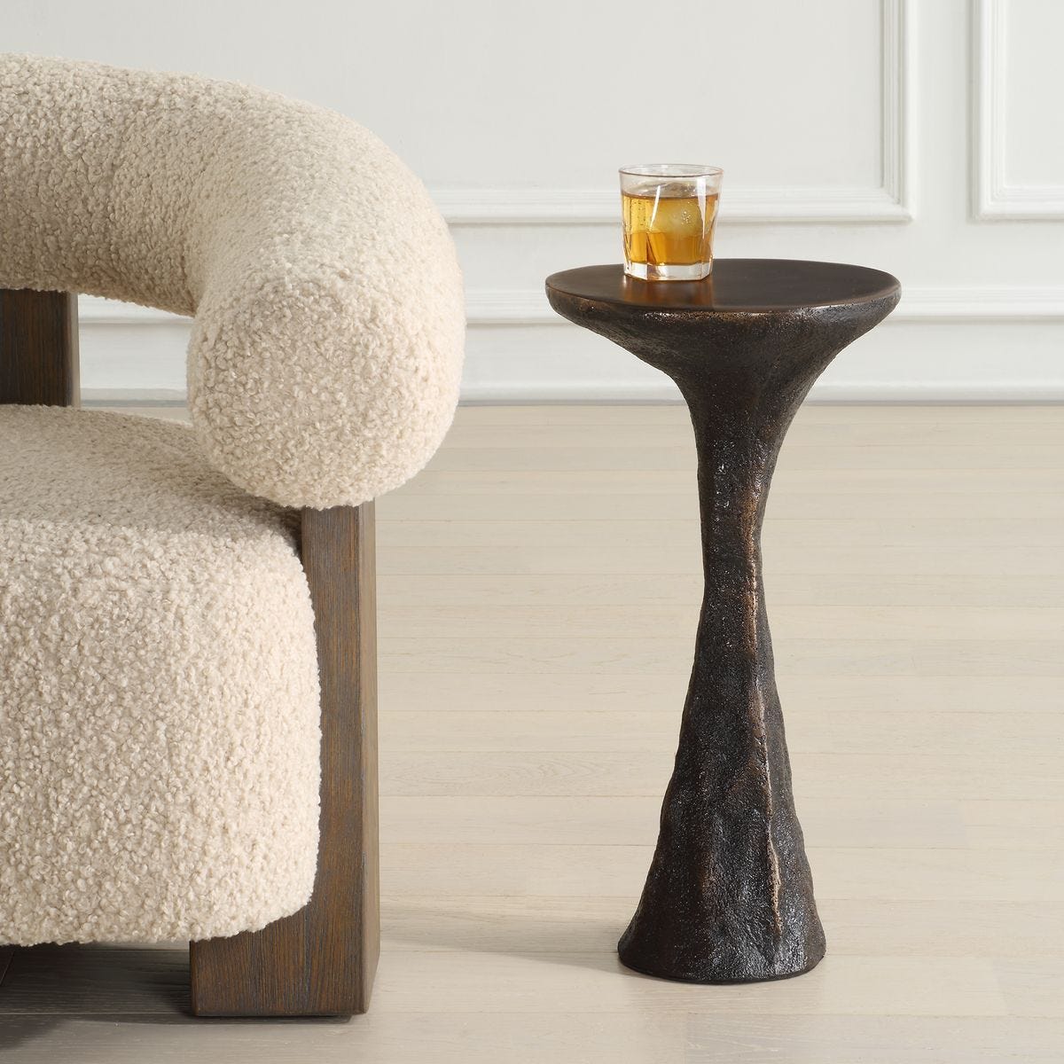 Milan Indoor-Outdoor Drink Table - functional design with style | Image 1 | InSTYLE Home & Rugs