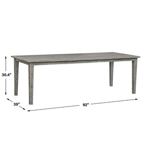Forsyth Indoor-Outdoor Dining Table - stylish dining table for gatherings | Image 10 | InSTYLE Home & Rugs