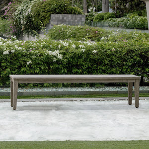 Forsyth Outdoor Bench - durable bench with modern style | Image 1 | InSTYLE Home & Rugs