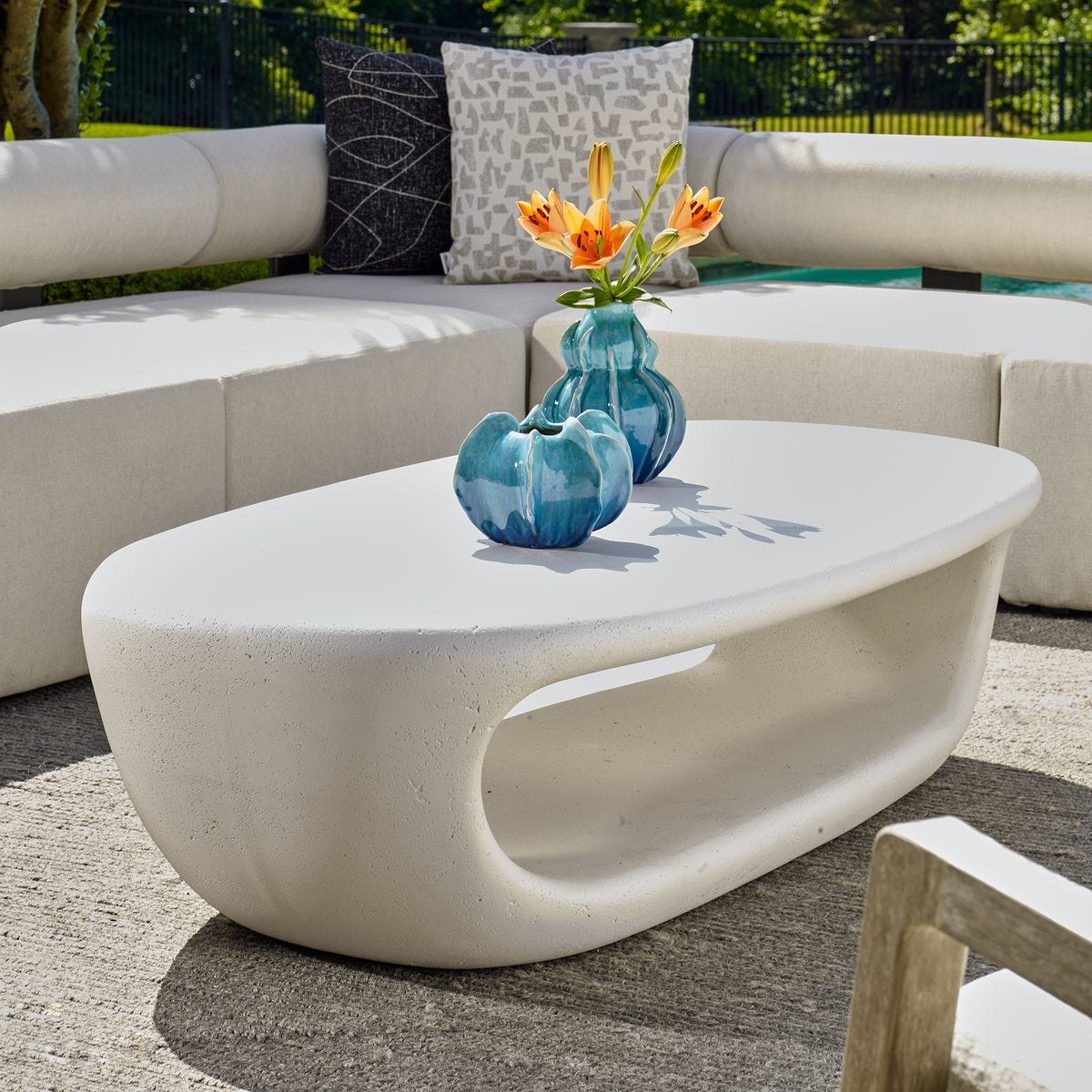 Leyton Indoor-Outdoor Coffee Table - modern design for any room | Image 1 | InSTYLE Home & Rugs