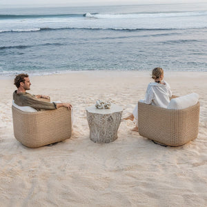 Oakmont Indoor-Outdoor Side Table - chic and functional side table for your living room | Image 4 | InSTYLE Home & Rugs