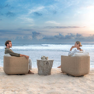 Oakmont Indoor-Outdoor Side Table - chic and functional side table for your living room | Image 11 | InSTYLE Home & Rugs