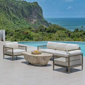 Oakmont Indoor-Outdoor Coffee Table - functional centerpieces for homes | Image 1 | InSTYLE Home & Rugs