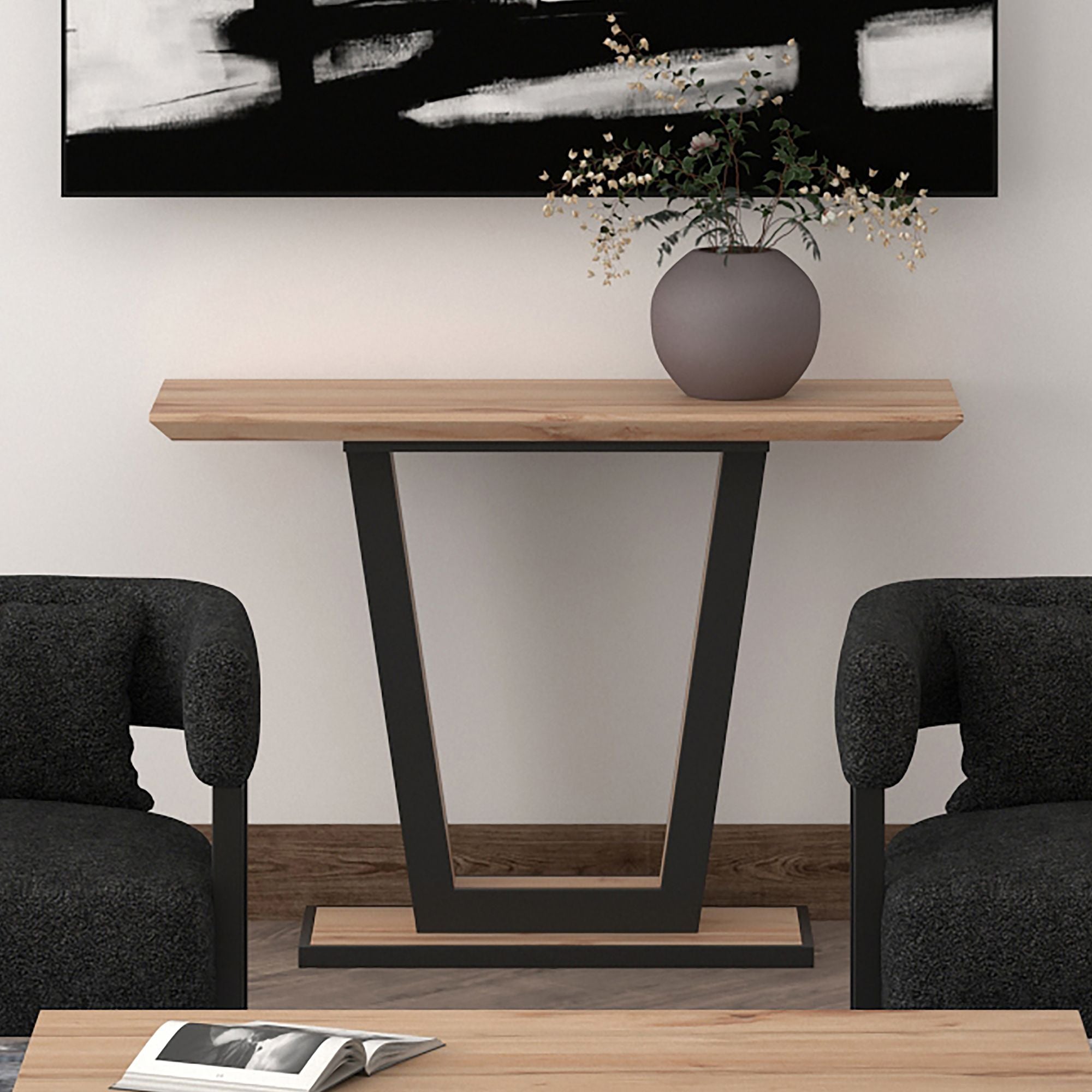 Forna Console Table, 43.5" - sleek design for modern homes | Image 2 | InSTYLE Home & Rugs
