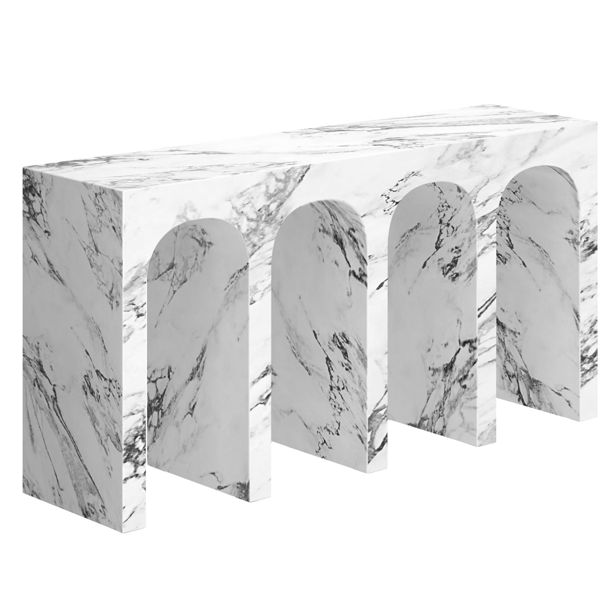 Atticus Contract Grade Grand Console Table - slim tables for entryways | Image 1 | InSTYLE Home & Rugs