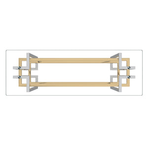 Florina Console Table, 47.25" - sleek design for modern homes | Image 5 | InSTYLE Home & Rugs