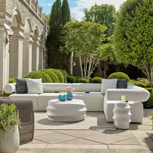 Winded Indoor-Outdoor Accent Table - chic accent table for contemporary home interiors | Image 3 | InSTYLE Home & Rugs