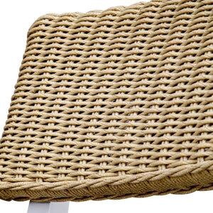 Calbas Outdoor Bar Stool, White - perfect for small spaces | Image 9 | InSTYLE Home & Rugs