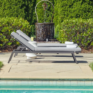 Bea Outdoor Pool Chaise - modern accent chaise for stylish interiors | Image 3 | InSTYLE Home & Rugs