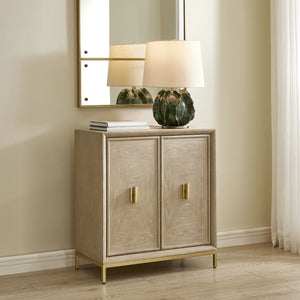 Alessia 2 Door Cabinet - perfect storage for drinks and glassware | Image 3 | InSTYLE Home & Rugs
