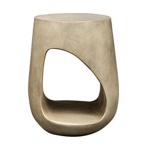 Lithos Indoor-Outdoor Accent Table - small accent table with storage for a clutter-free space | Image 5 | InSTYLE Home & Rugs