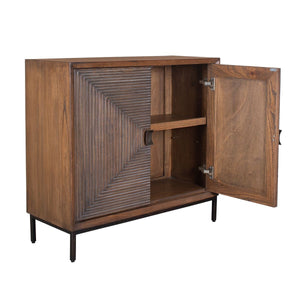 Bottom Line 2 Door Cabinet - perfect storage for drinks and glassware | Image 5 | InSTYLE Home & Rugs
