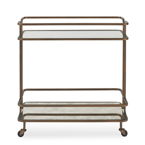 Erivo Bar Cart - elegant bar cart for hosting stylish cocktail parties | Image 2 | InSTYLE Home & Rugs