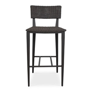 Calbas Outdoor Bar Stool, Java - perfect for small spaces | Image 1 | InSTYLE Home & Rugs