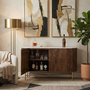 Reyna Sideboard, 57" - elegant sideboard with style | Image 10 | InSTYLE Home & Rugs