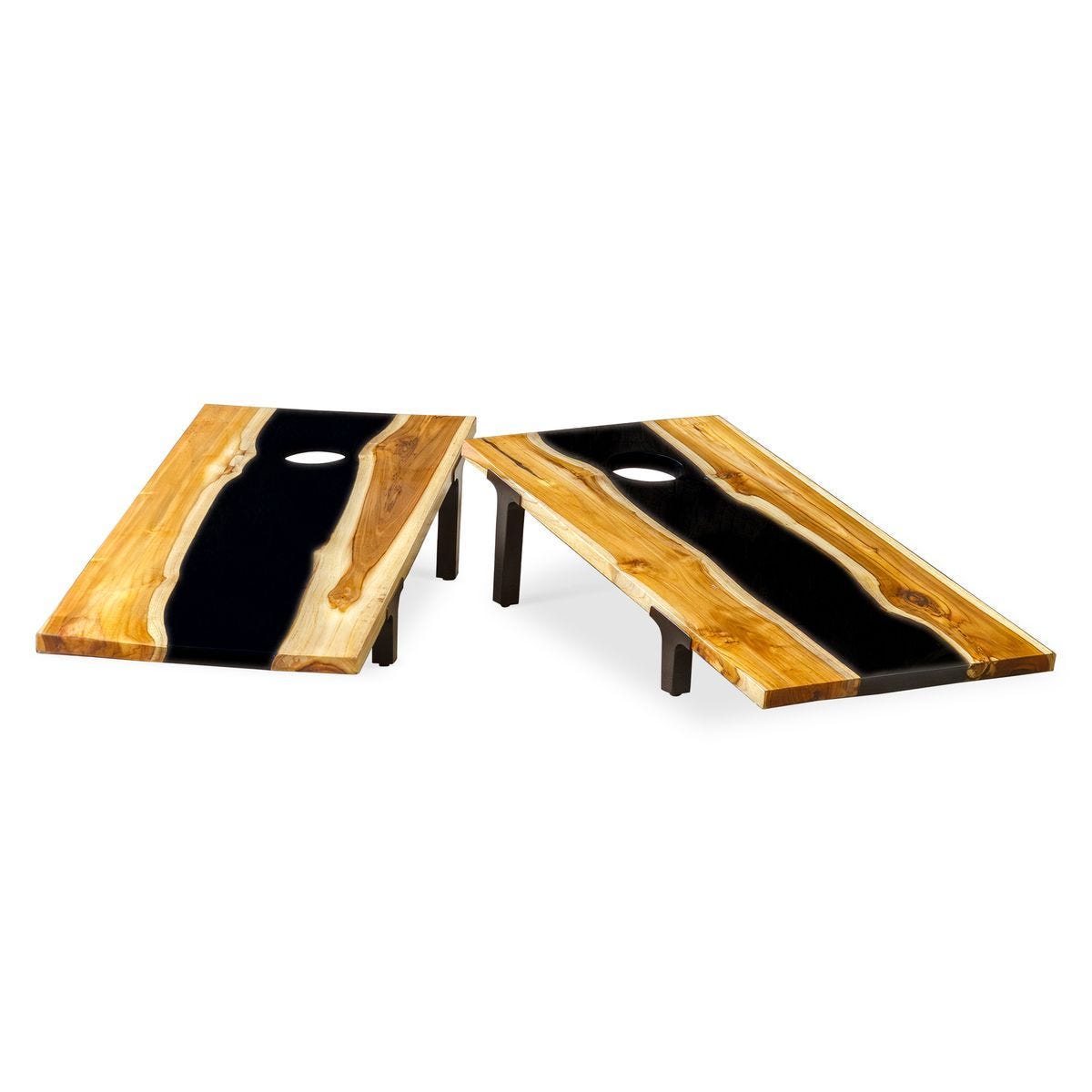 Clearwood Cornhole Game, Black, S/2 - | Image 2 | InSTYLE Home & Rugs