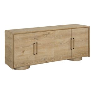 Evanston 4 Door Cabinet - elegant cabinets for your bar | Image 6 | InSTYLE Home & Rugs