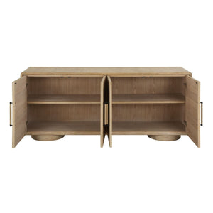 Evanston 4 Door Cabinet - elegant cabinets for your bar | Image 8 | InSTYLE Home & Rugs