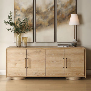 Evanston 4 Door Cabinet - elegant cabinets for your bar | Image 1 | InSTYLE Home & Rugs