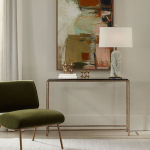 Ovard Console Table, 2 Cartons - perfect for hallway decor | Image 1 | InSTYLE Home & Rugs