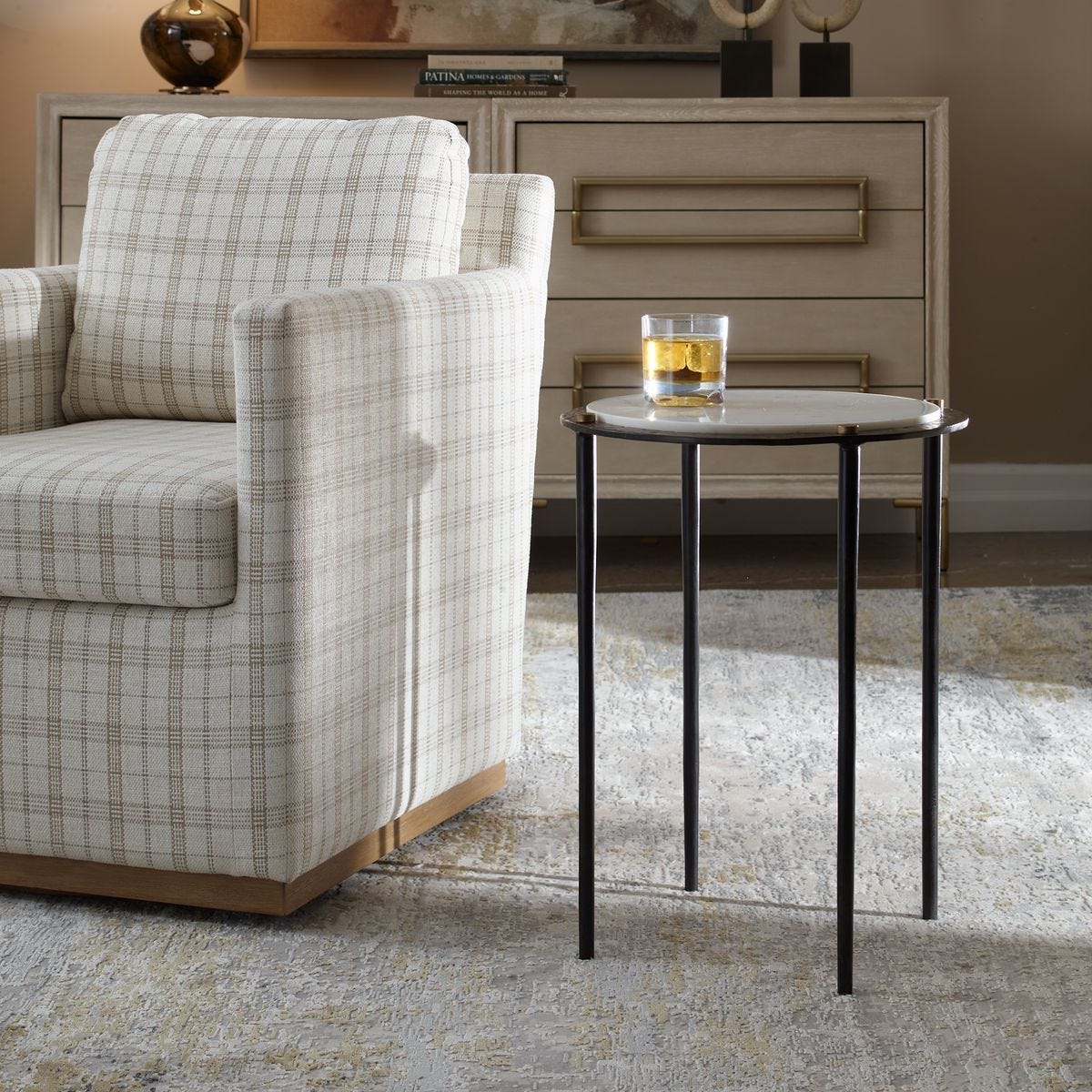 Wren Accent Table - small accent table with storage for a clutter-free space | Image 1 | InSTYLE Home & Rugs