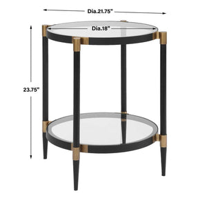 Chadid Side Table - perfect for holding drinks, lamps, and other essentials | Image 8 | InSTYLE Home & Rugs