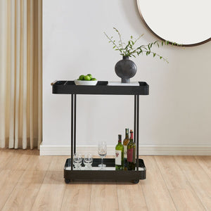 Vesper Bar Cart - elegant bar cart for hosting stylish cocktail parties | Image 1 | InSTYLE Home & Rugs