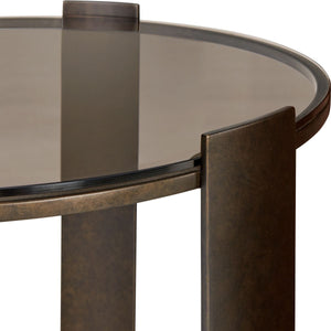 Hanson Side Table - perfect for holding drinks, lamps, and other essentials | Image 5 | InSTYLE Home & Rugs