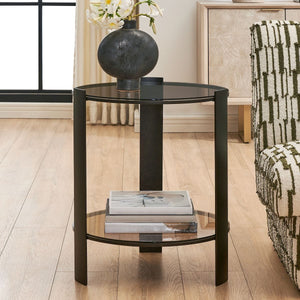 Hanson Side Table - perfect for holding drinks, lamps, and other essentials | Image 1 | InSTYLE Home & Rugs