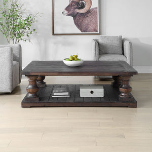 Stratford Coffee Table, Walnut - functional centerpieces for homes | Image 1 | InSTYLE Home & Rugs