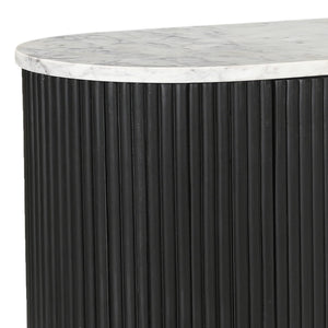 Reyna Media Cabinet, 71" - versatile media cabinet with doors to hide cables and clutter | Image 7 | InSTYLE Home & Rugs
