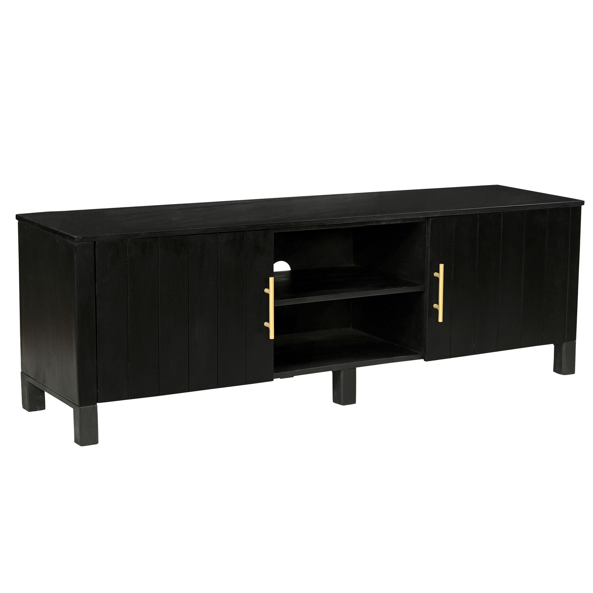Camden Media Cabinet - media cabinet with ample storage for dvds, blu-rays, and electronics | Image 1 | InSTYLE Home & Rugs