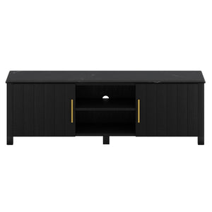 Camden Media Cabinet, 63" - media cabinet with ample storage for dvds, blu-rays, and electronics | Image 6 | InSTYLE Home & Rugs