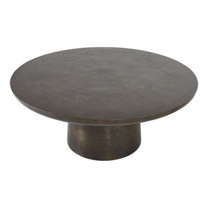 Madrone Indoor-Outdoor Coffee Table, Golden Dark Bronze - modern design for any room | Image 3 | InSTYLE Home & Rugs