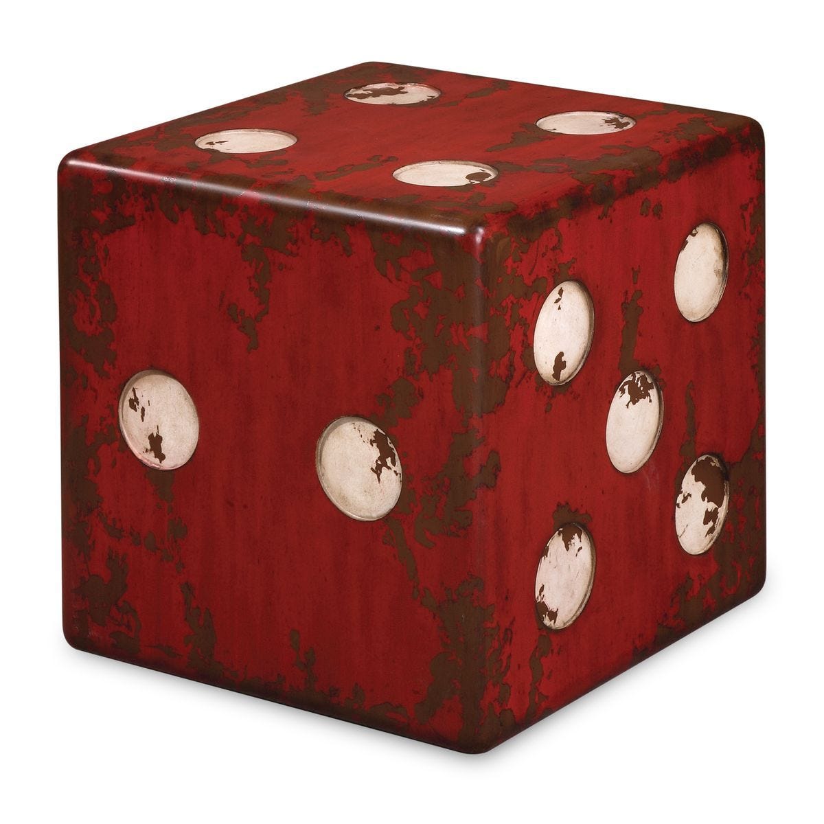 Dice Accent Table - chic accent table for contemporary home interiors | Image 1 | InSTYLE Home & Rugs