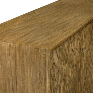 Stevenson 4 Door Cabinet, Natural - perfect for storage and display | Image 6 | InSTYLE Home & Rugs
