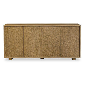 Stevenson 4 Door Cabinet, Natural - perfect for storage and display | Image 1 | InSTYLE Home & Rugs
