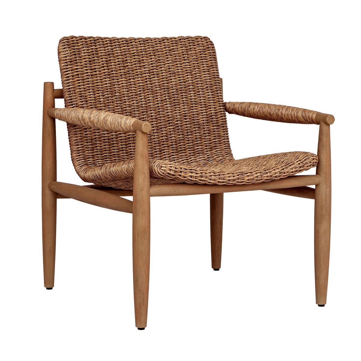 Sumba Outdoor Lounge Chair, Golden Flax - stylish lounge chairs for any room | Image 2 | InSTYLE Home & Rugs