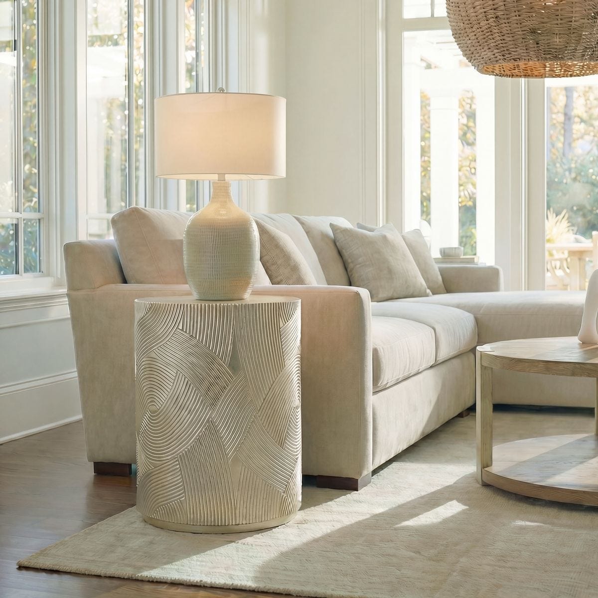 Cassandra Accent Table - chic accent table for contemporary home interiors | Image 1 | InSTYLE Home & Rugs