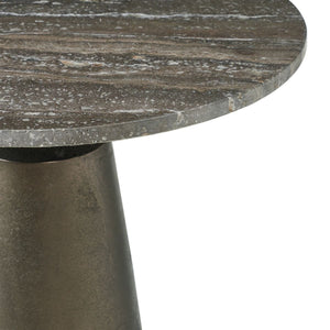 Midsummer Indoor-Outdoor Accent Table, Bronze, 2 CARTONS - chic accent table for contemporary home interiors | Image 4 | InSTYLE Home & Rugs