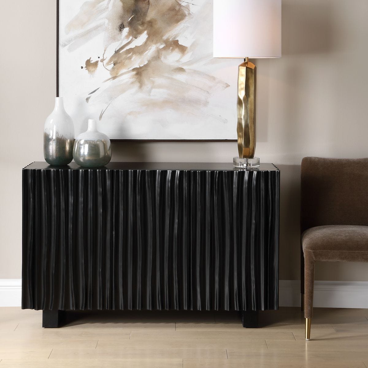Mercado 3 Door Cabinet - perfect for storage and display | Image 1 | InSTYLE Home & Rugs