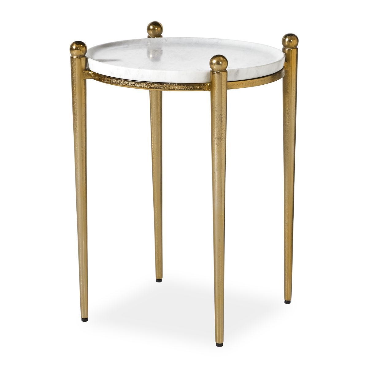 Nahunta Accent Table, Antique Brass - small accent table with storage for a clutter-free space | Image 1 | InSTYLE Home & Rugs