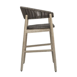 Dermott Outdoor Counter Stool - ergonomic design for comfort | Image 4 | InSTYLE Home & Rugs