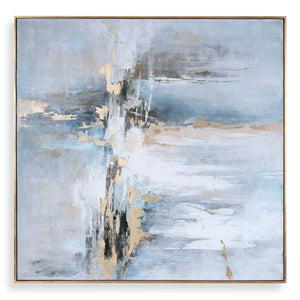 Road Less Traveled Hand Painted Canvas - timeless artwork that brings character to any space | Image 2 | InSTYLE Home & Rugs