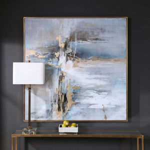 Road Less Traveled Hand Painted Canvas - timeless artwork that brings character to any space | Image 7 | InSTYLE Home & Rugs